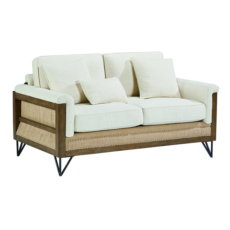 Magnolia 38'' Pillow Top Arm Loveseat Wayfair